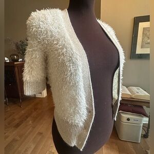 Decree Women's Soft Textured Cardigan - Cream